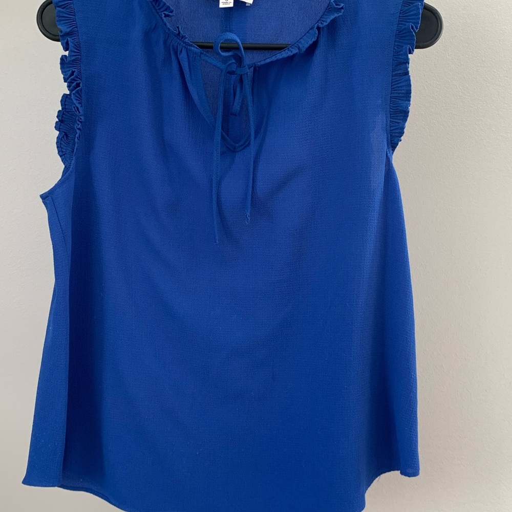 L Love Blue Ruffle Rank - Picture 4 of 16